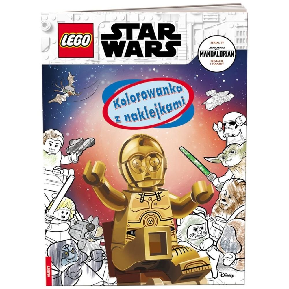 Lego Star Wars. Kolorowanka z Naklejkami