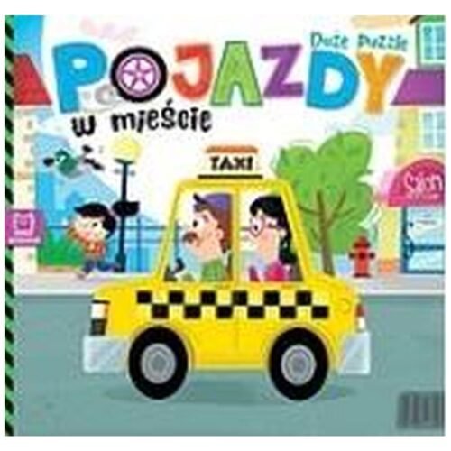 Duże puzzle. Pojazdy w mieście
