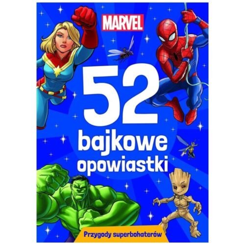 Marvel Przygody superbohaterów 52 bajkowe opow.