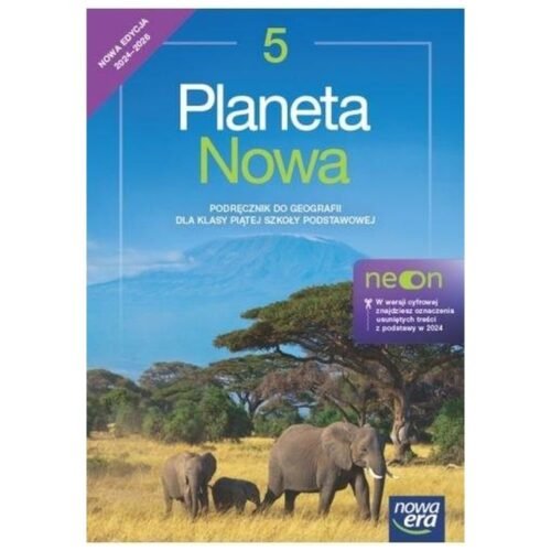 Geografia SP 5 Planeta nowa neon Podr. w.2024