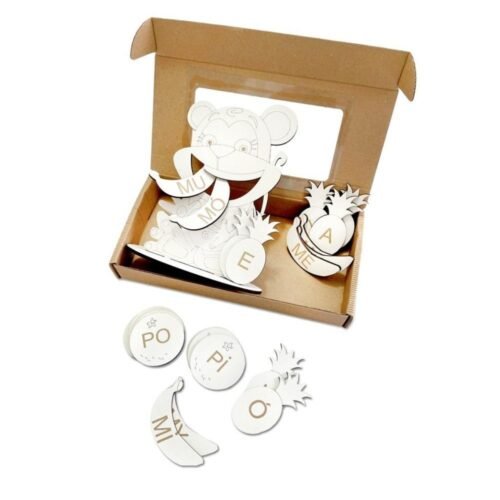 Sylabowe zwierzaki - małpka sylabowa