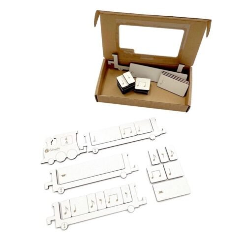 Takty ćwierćnutowe w metrum 4/4 Pociąg muzyczny