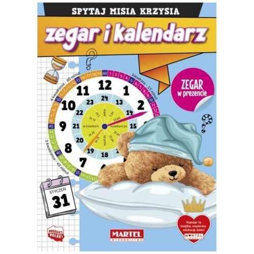 Spytaj Misia Krzysia. Zegar i kalendarz z makietą