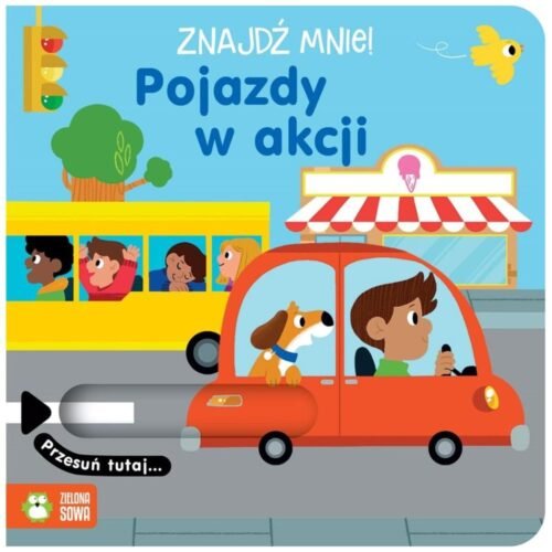 Znajdź mnie! Pojazdy w akcji