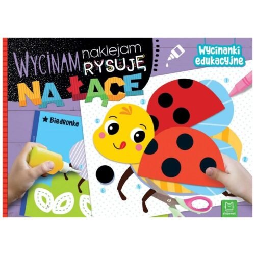 Wycinam, naklejam, rysuję. Na łące. Wycinanki edu