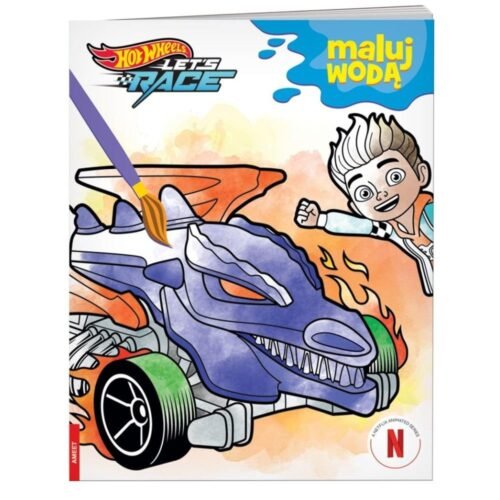 Hot Wheels. Maluj wodą