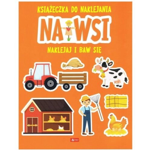 Książeczka do naklejania. Na wsi
