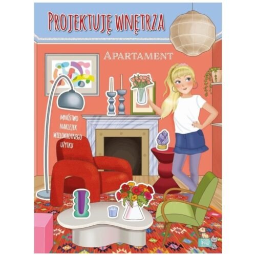 Projektuję wnętrza z naklejkami. Apartament
