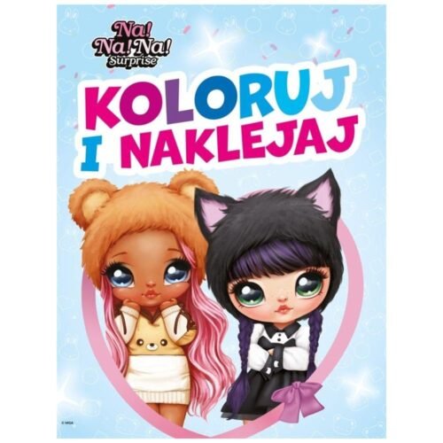 Koloruj i naklejaj! NA!NA!NA! Surprise 2