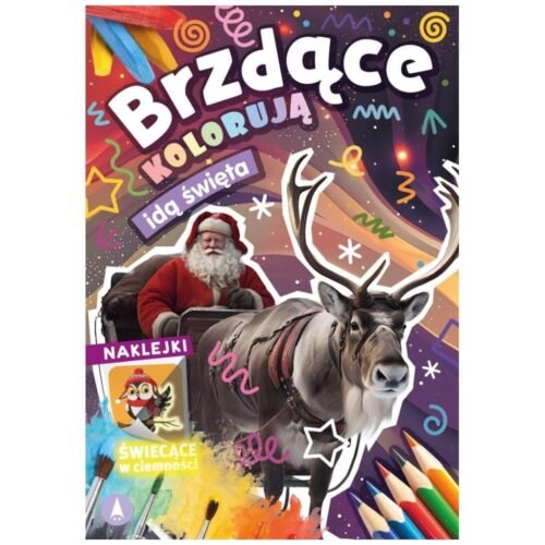 Brzdące kolorują. Idą święta