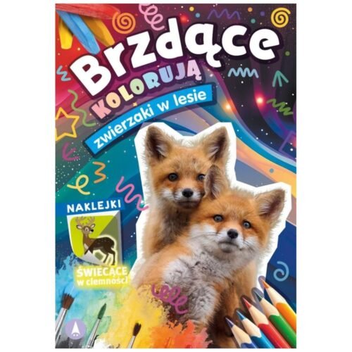 Brzdące kolorują. Zwierzaki w lesie