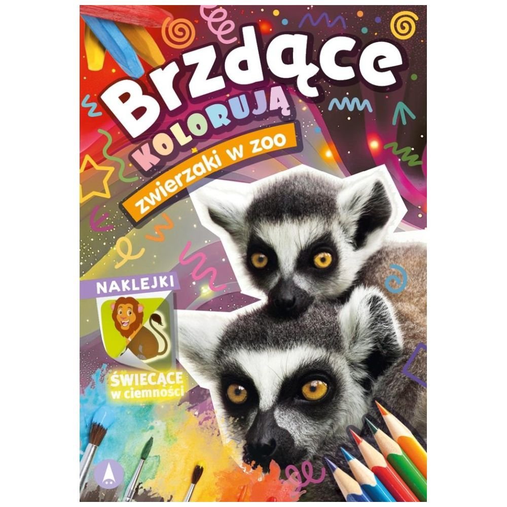 Brzdące kolorują. Zwierzaki w zoo
