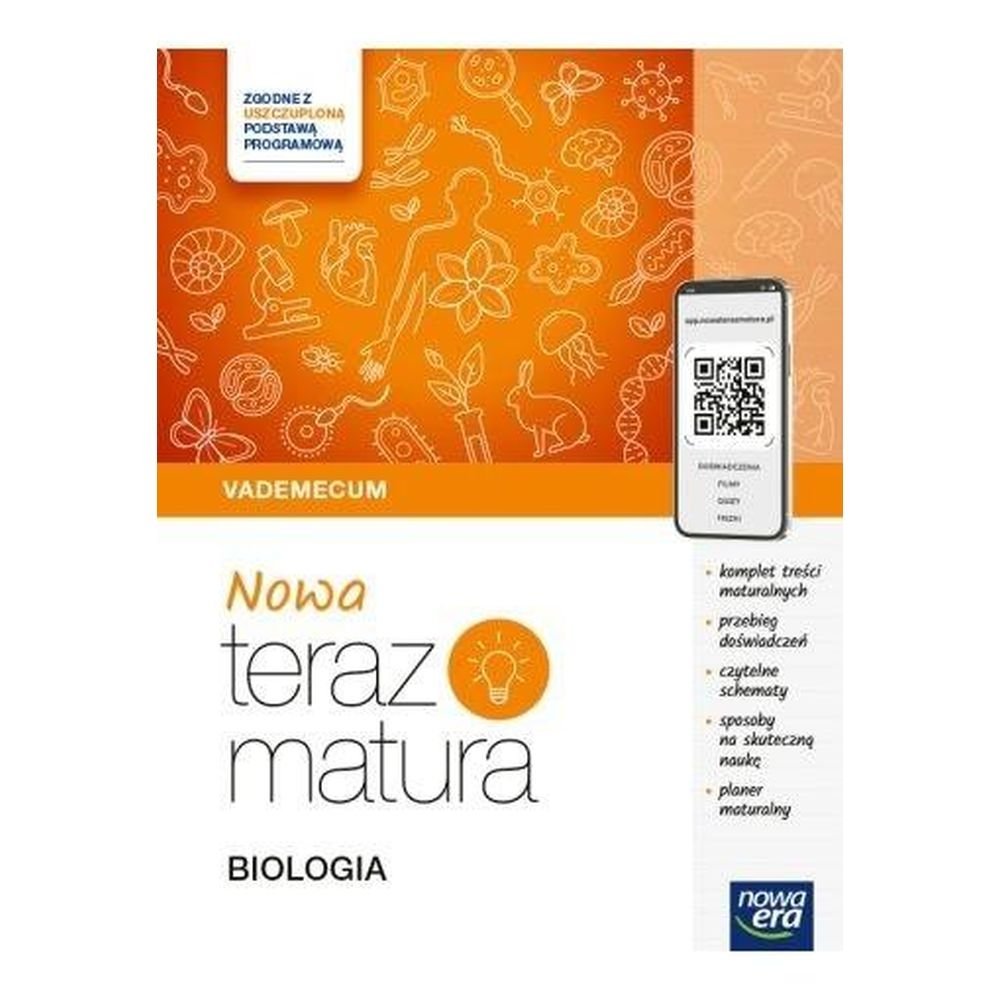 Biologia LO Nowa Teraz Matura Vademecum 2025 ZR