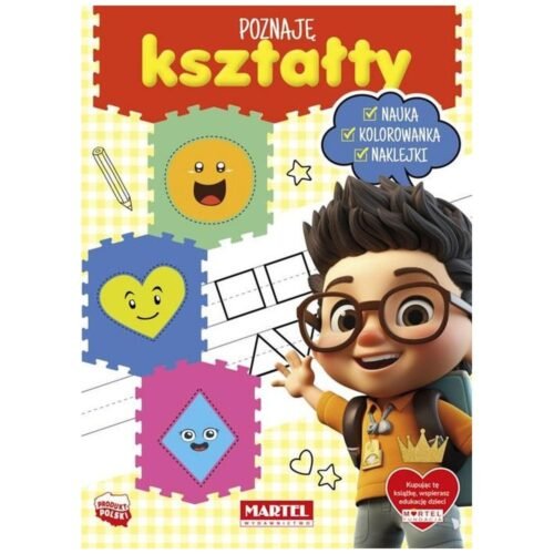 Poznaję kształty z naklejkami