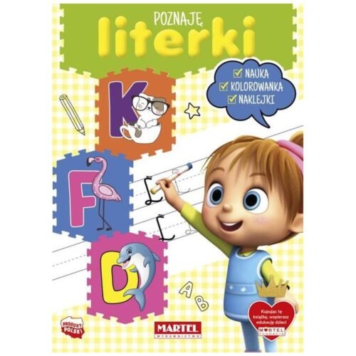 Poznaję literki z naklejkami