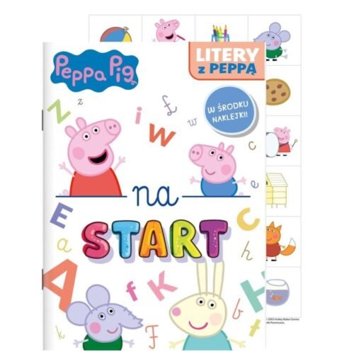 Świnka Peppa. Na start 6. Litery z Peppą