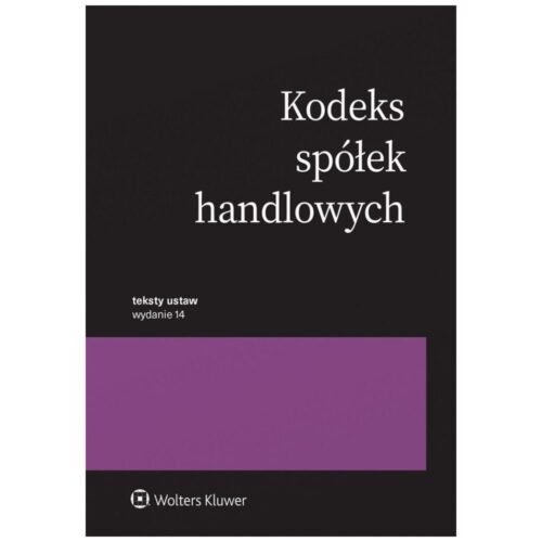 Kodeks spółek handlowych. Przepisy w.14