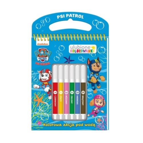 Psi Patrol. Ulubione kolorowanki 3. Kolorowa akcja