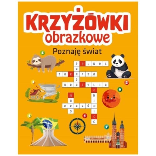 Krzyżówki obrazkowe. Poznaję świat