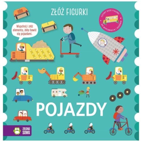 Złóż figurki. Pojazdy