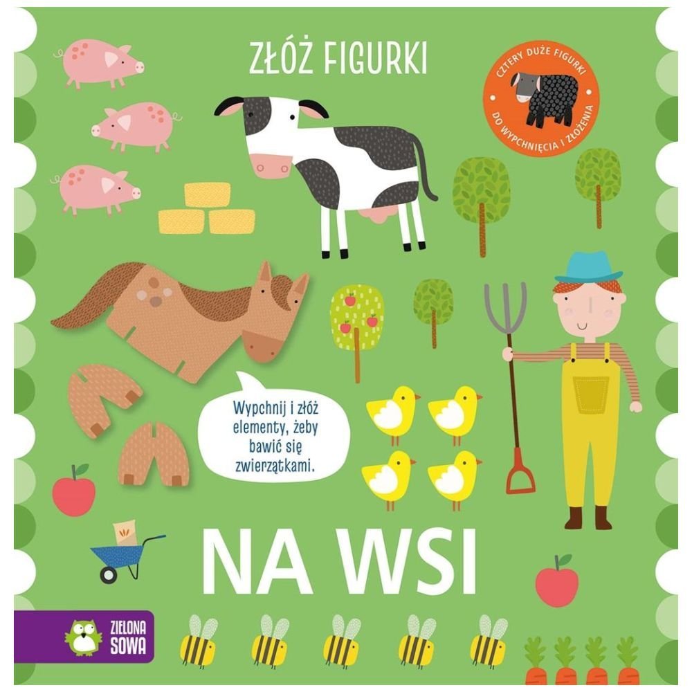 Złóż figurki. Na wsi