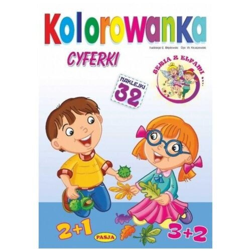 Cyferki. Kolorowanka