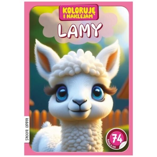 Koloruję i naklejam, Lamy
