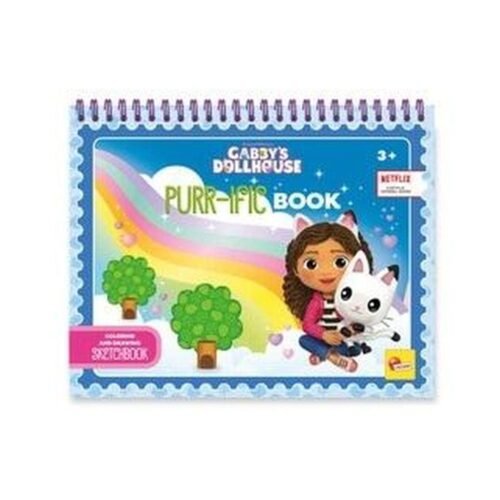 Koci Domek Gabi Purr-Ific Coloring Book