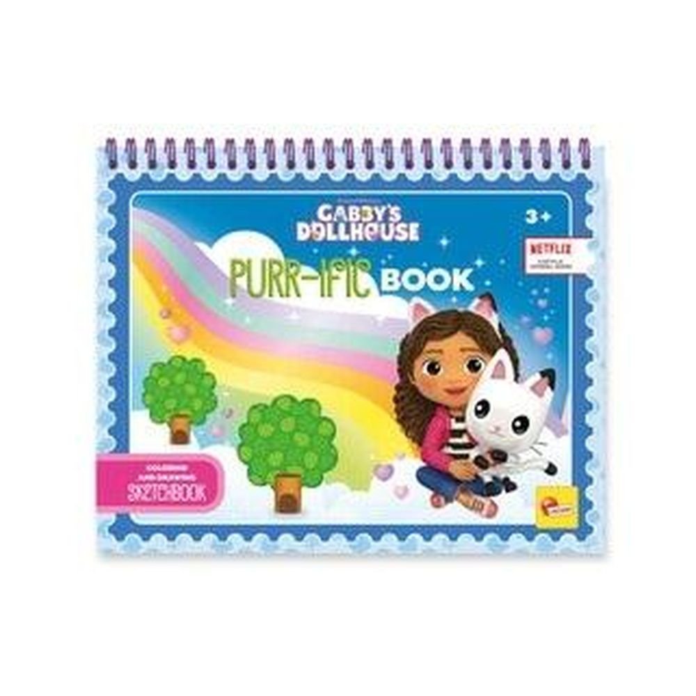 Koci Domek Gabi Purr-Ific Coloring Book