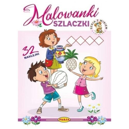 Malowanki szlaczki. Seria z misiem