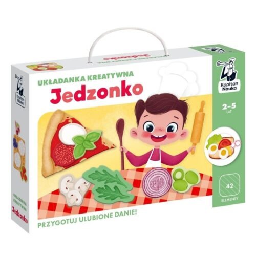 Kapitan Nauka Jedzonko. Układanka kreatywna