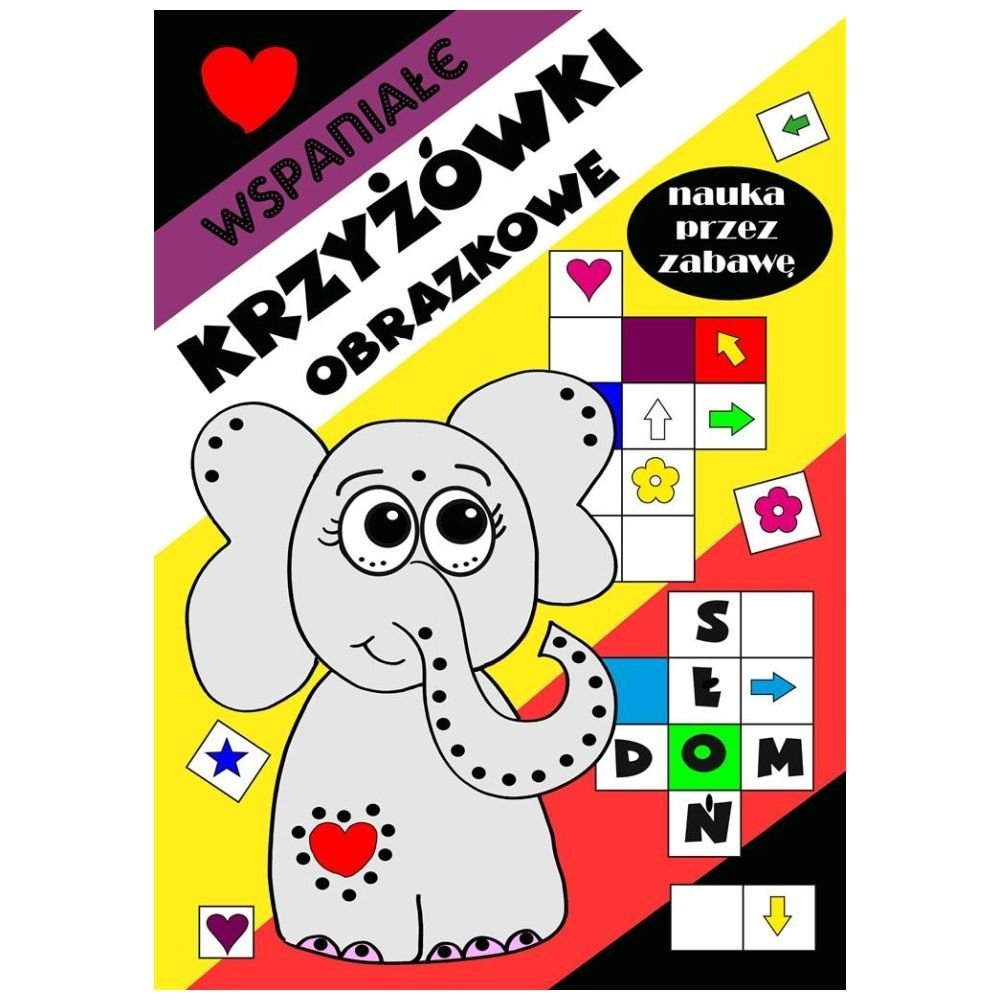 Wspaniałe krzyżówki obrazkowe dla dzieci