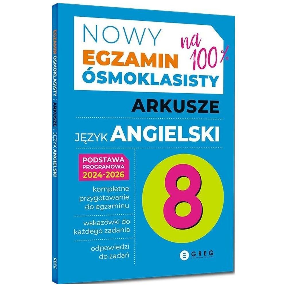 Egzamin ósmoklasisty - język angielski arkusze
