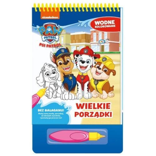 Psi Patrol. Wodne kolorowanie 14 Wielkie porządki