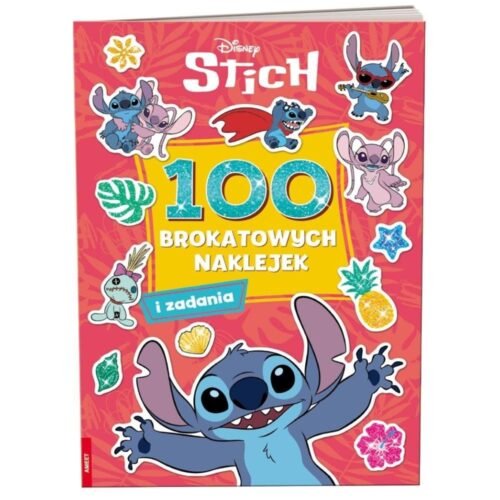Stich. 100 brokatowych naklejek