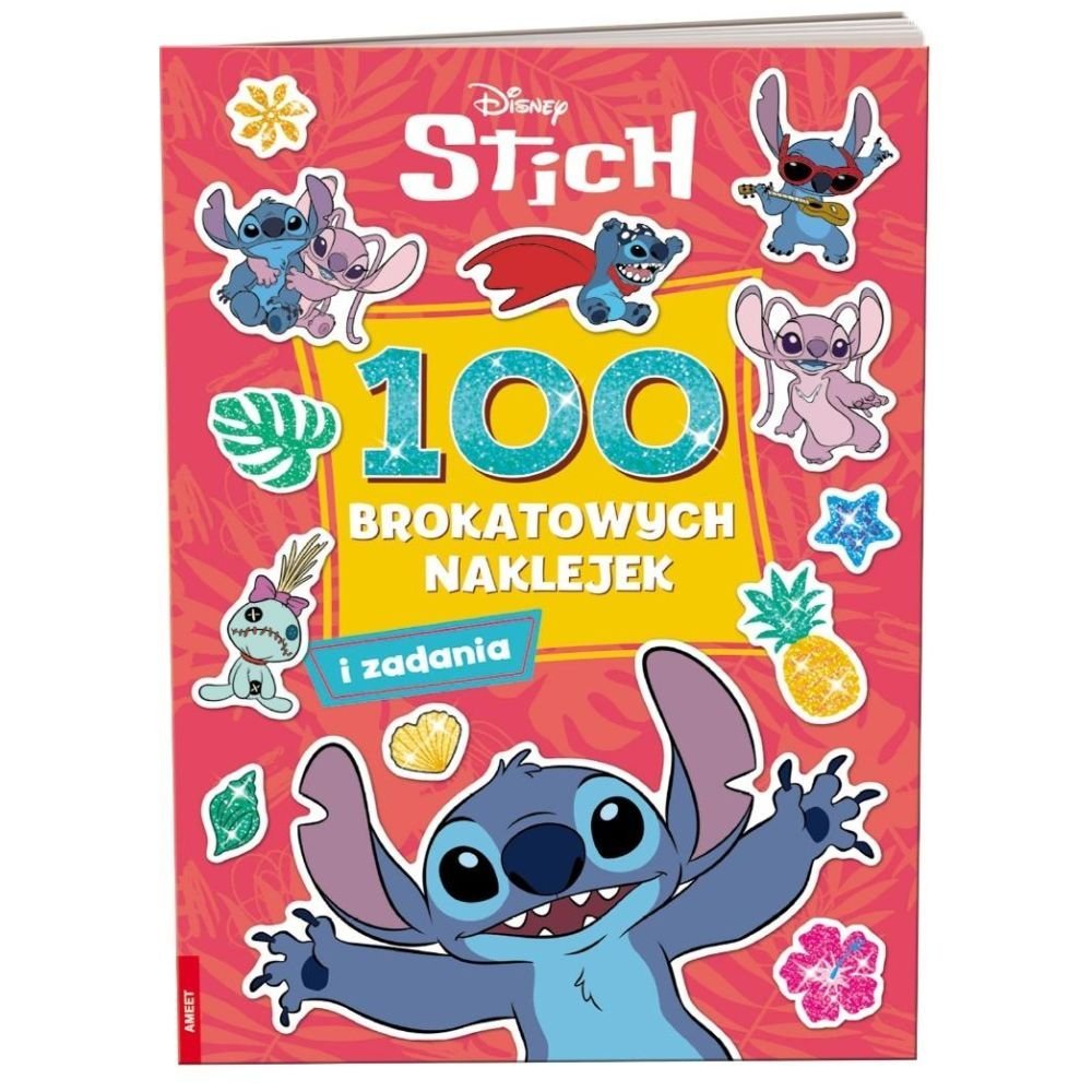 Stich. 100 brokatowych naklejek