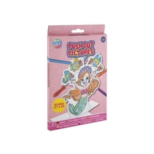 Obrazki wypychane do malowania Unicorn 12 arkuszy