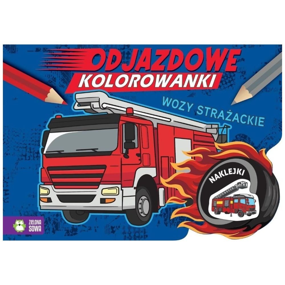 Odjazdowe kolorowanki. Wozy strażackie
