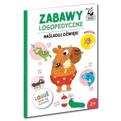 Zabawy logopedyczne. Naśladuj dźwięki