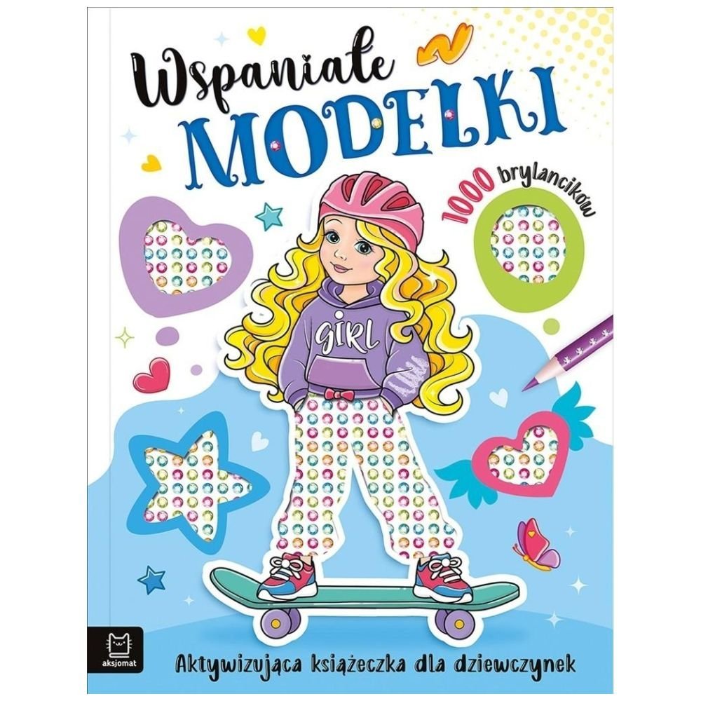 Wspaniałe modelki Aktywizująca książeczka