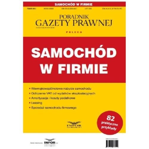 Samochód w firmie. Podatki 3/2025