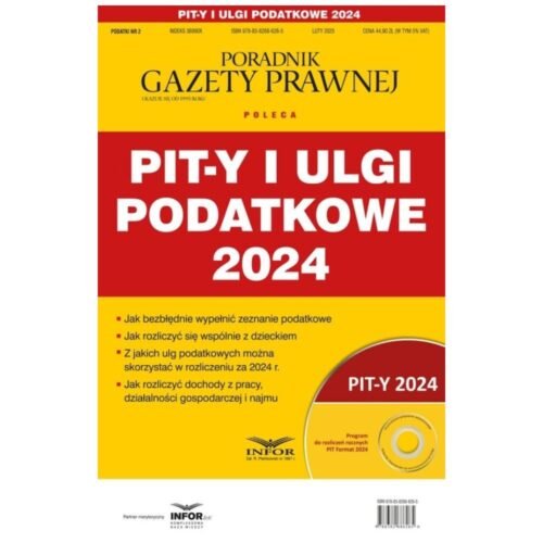 Pity i ulgi podatkowe 2024. Podatki 2/2025