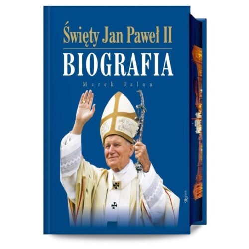 Święty Jan Paweł II Biografia (barwione brzegi)