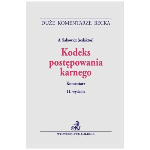 Kodeks postępowania karnego. Komentarz