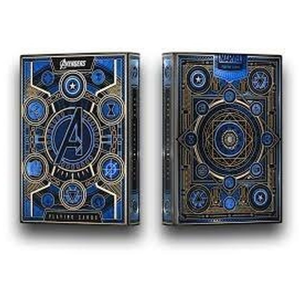 Karty do gry Avengers niebieskie by Theory11