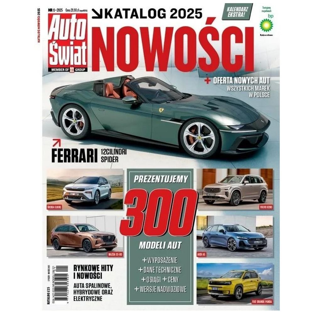 Auto Świat Katalog Nowości + kalendarz 1/2025