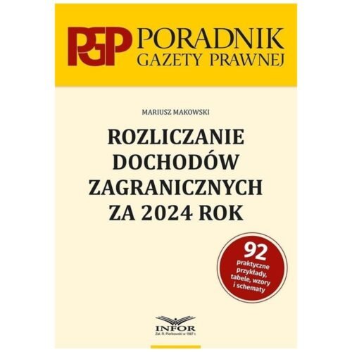 Rozliczanie dochodów zagranicznych za 2024r.