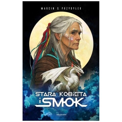 Stara kobieta i smok