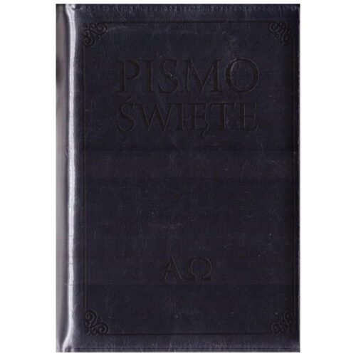Pismo Święte w etui granatowe