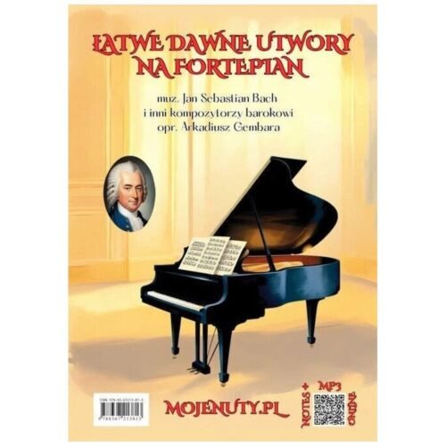 Łatwe dawne utwory na fortepian + MP3